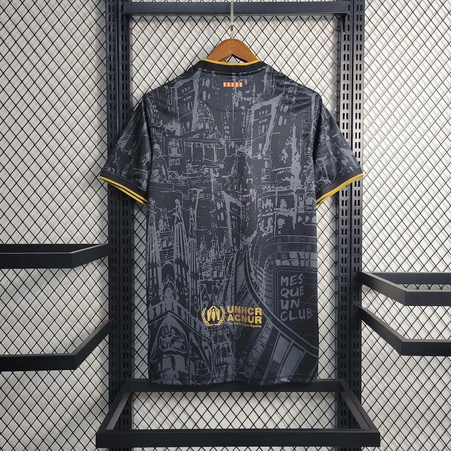 Camisola Barcelona Black Gold Special Edition 2023/24