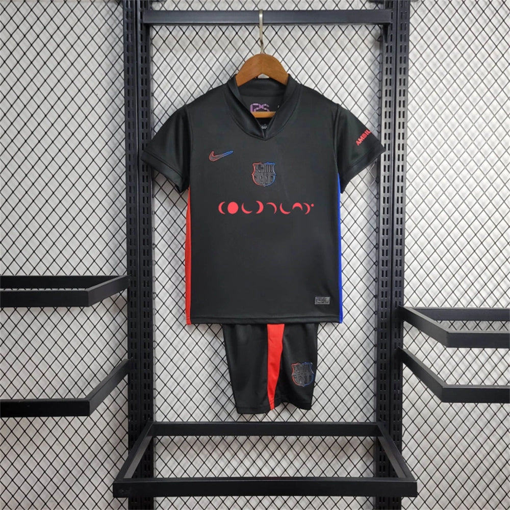 Kit Criança Secundário Barcelona 2024/25 Coldplay