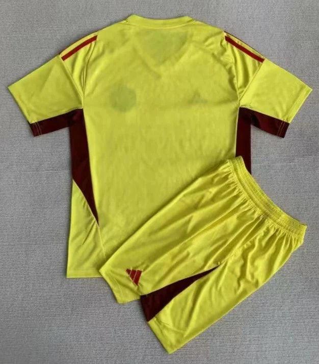 Kit Criança GK Yellow Manchester United 2023/24