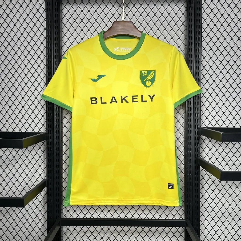 Camisola Principal Norwich 2024/25