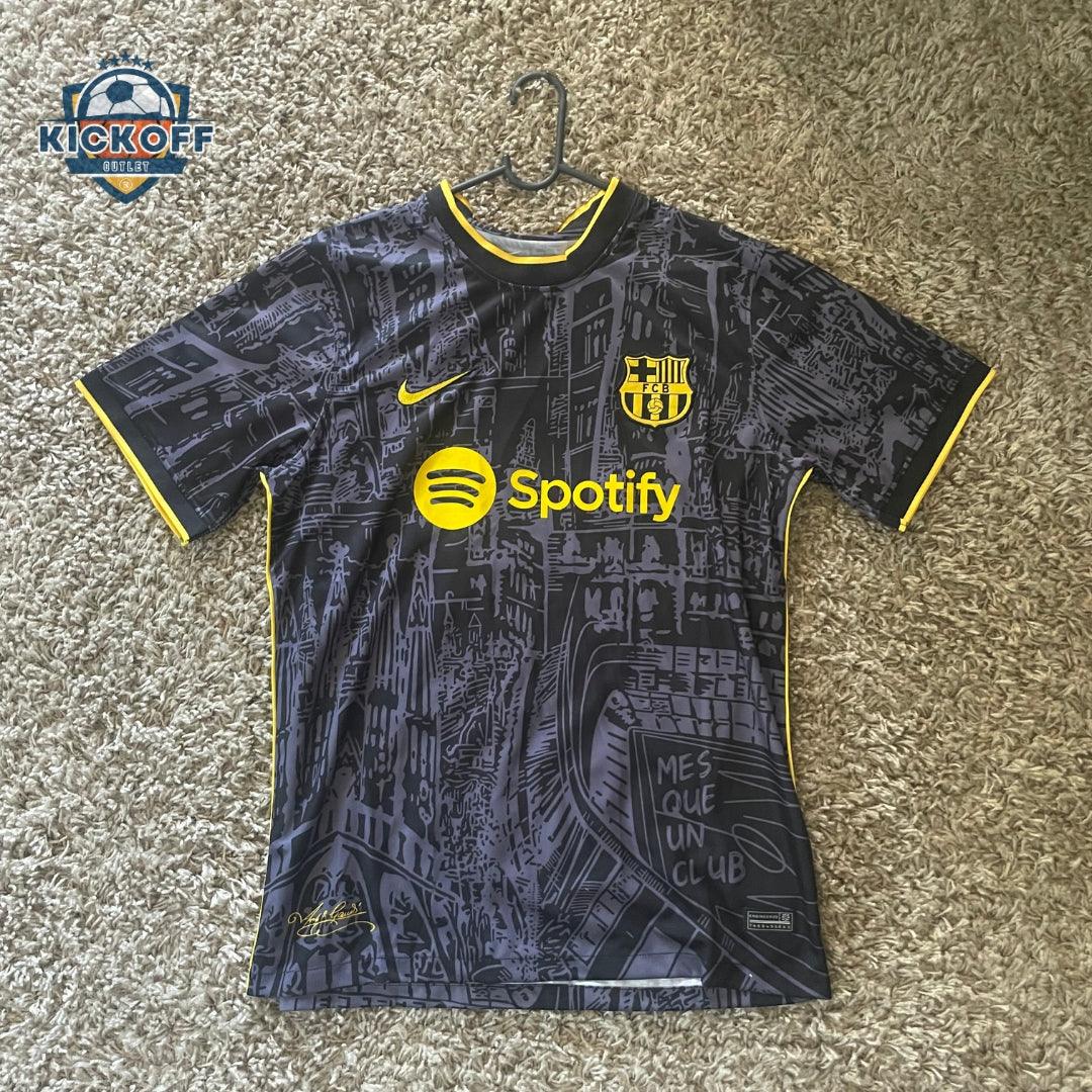 Camisola Barcelona Black Gold Special Edition 2023/24