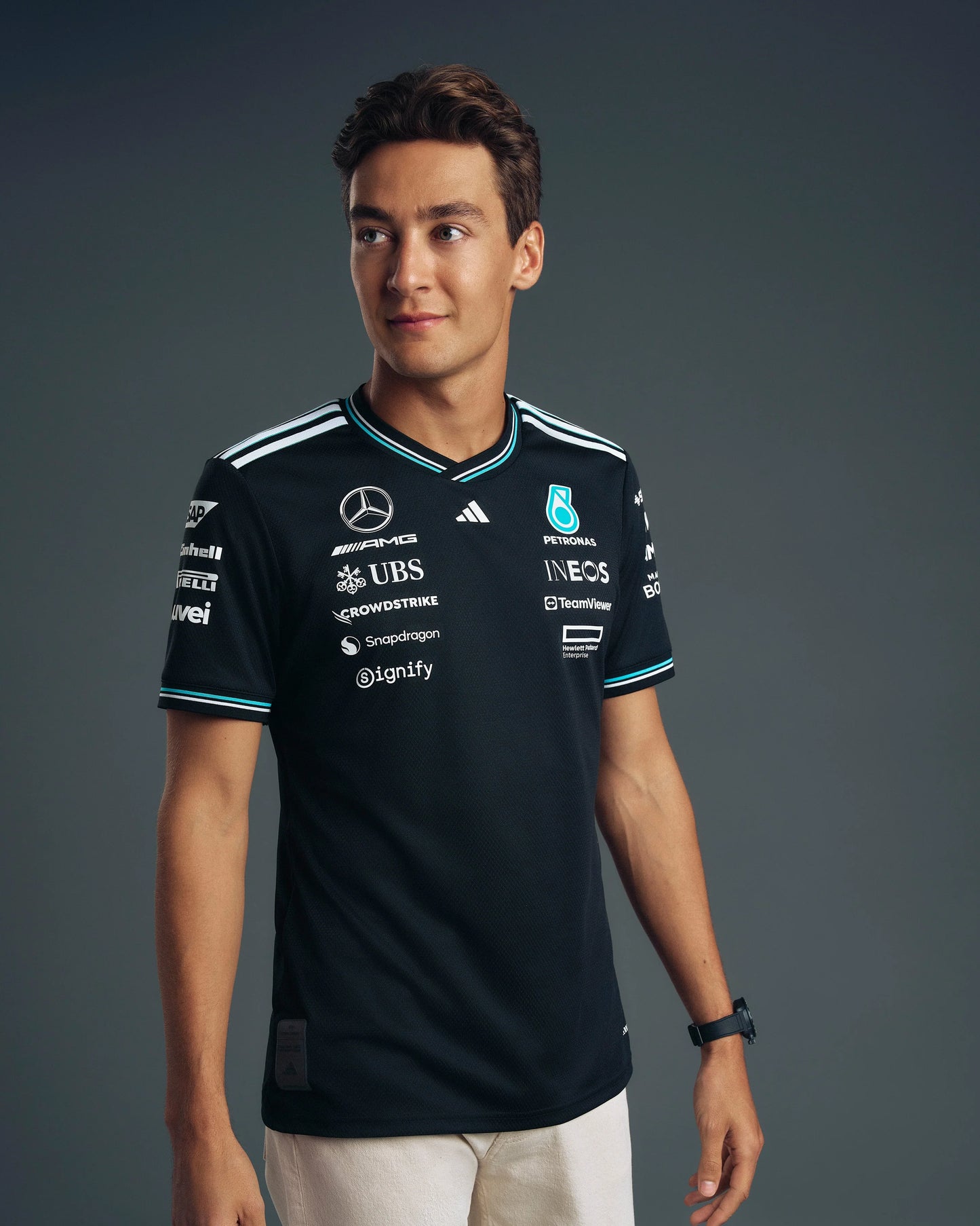 T-Shirt Mercedes 2025 - Black