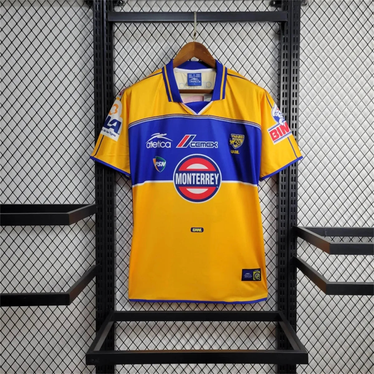 Camisola Principal Tigres 2001/02
