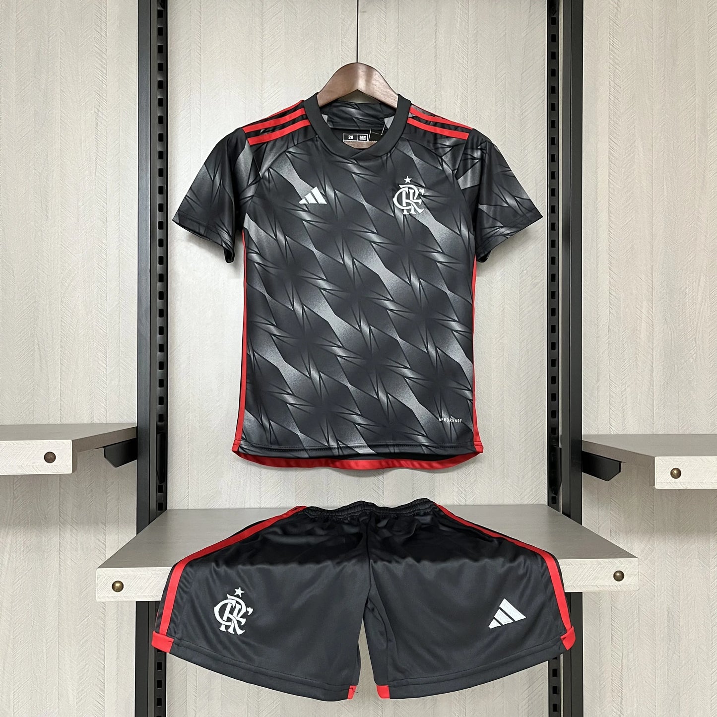 Kit Criança Terceiro Flamengo 2024/25