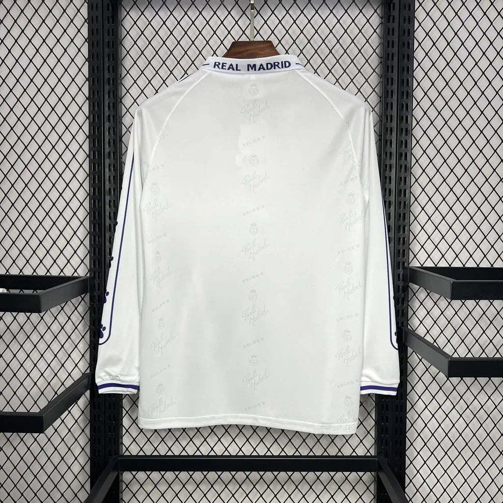Camisola Principal Real Madrid 1994/95 Manga Comprida
