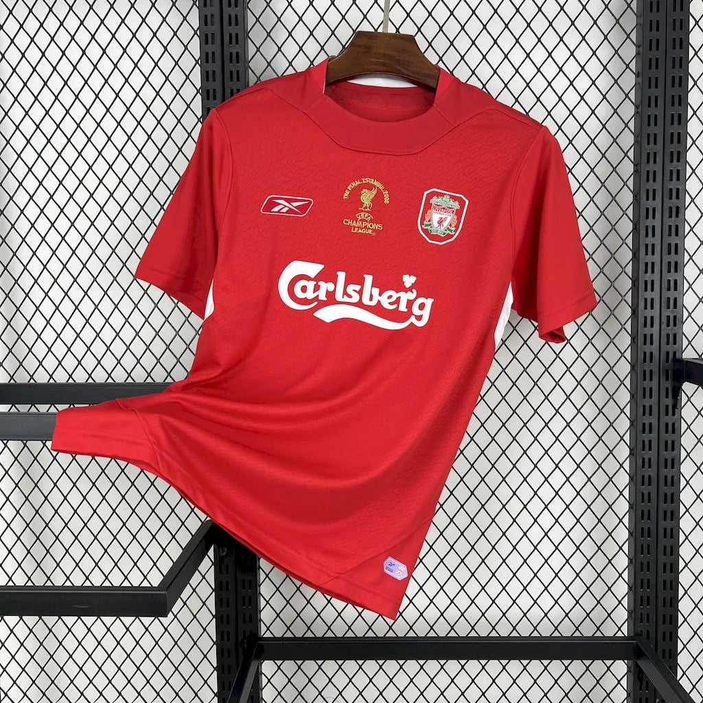 Camisola Principal Liverpool 2005 Champions