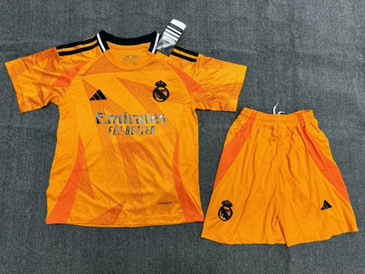 Kit Criança Secundário Real Madrid 2024/25