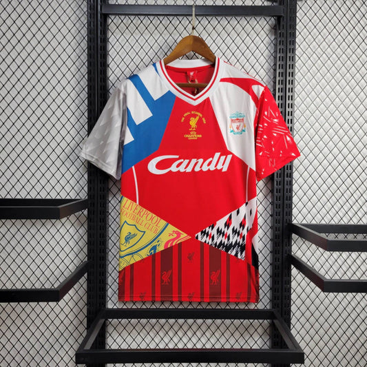Camisola Retro Liverpool Comemorativa
