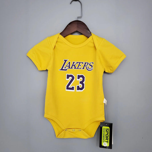 Bebé Los Angeles Laker Yellow