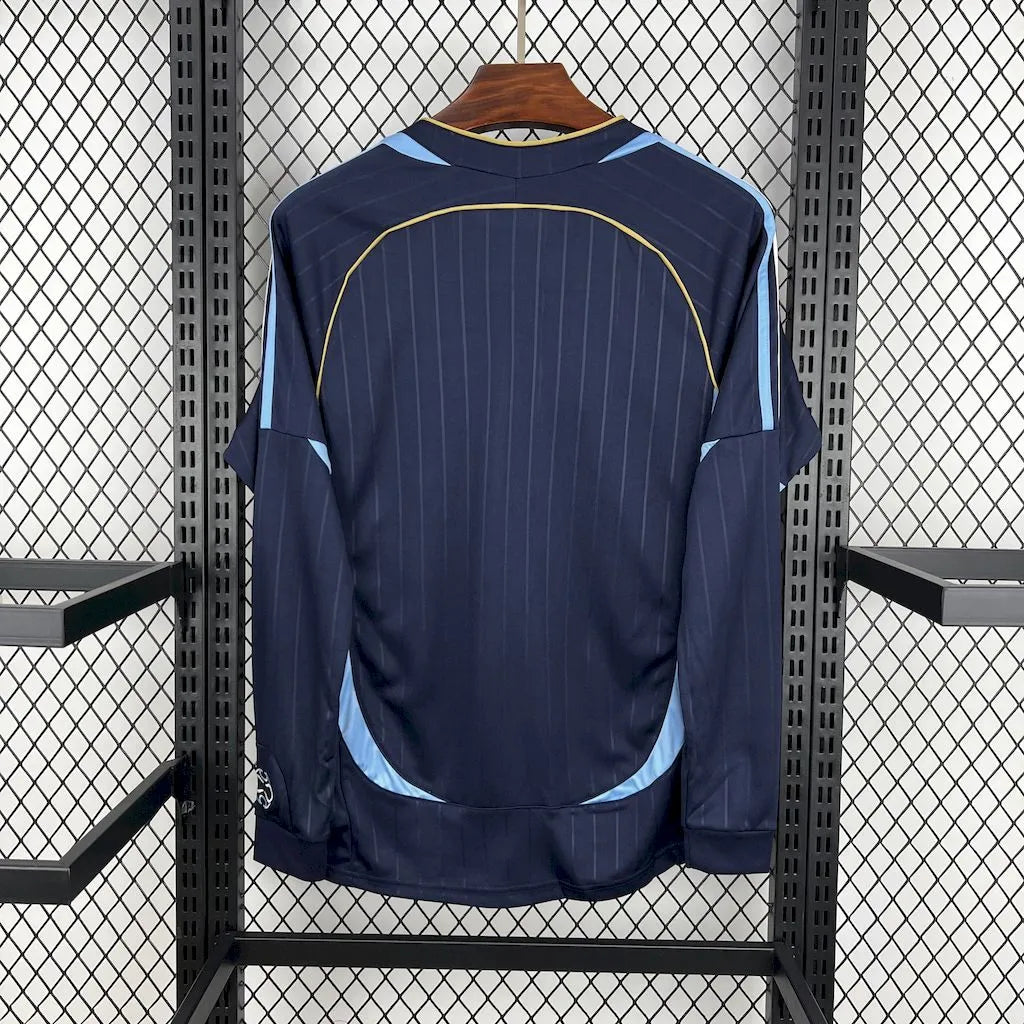 Camisola Secundária Argentina 2006/07 Manga Comprida