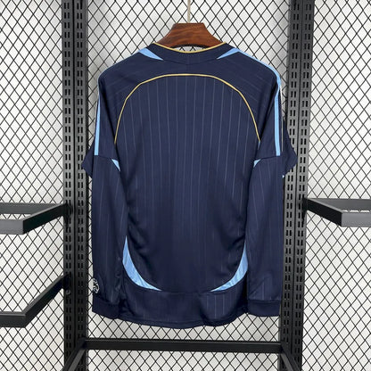 Camisola Secundária Argentina 2006/07 Manga Comprida