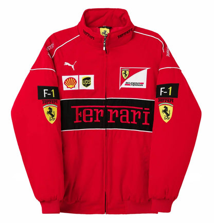 Casaco Ferrari - Racing Vintage Vermelho