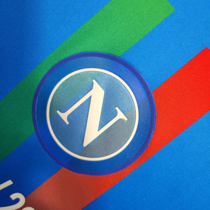 Camisola Versão Campeões Blue Nápoles 2023/24