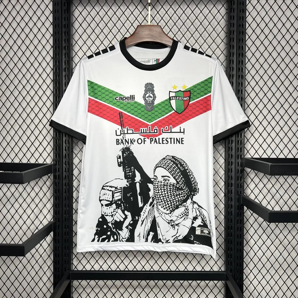 Camisola White Grafiti Palestina 2024/25