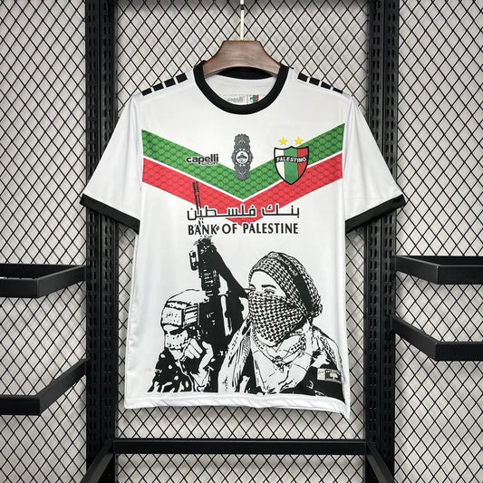 Camisola White Grafiti Palestina 2024/25