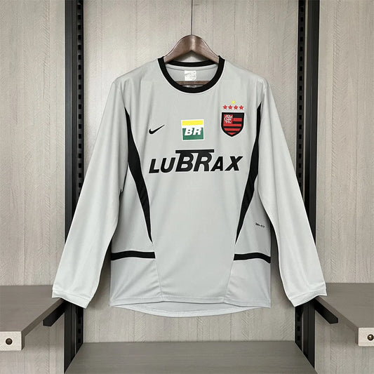 Camisola GK Grey Flamengo 2002/03 Manga Comprida