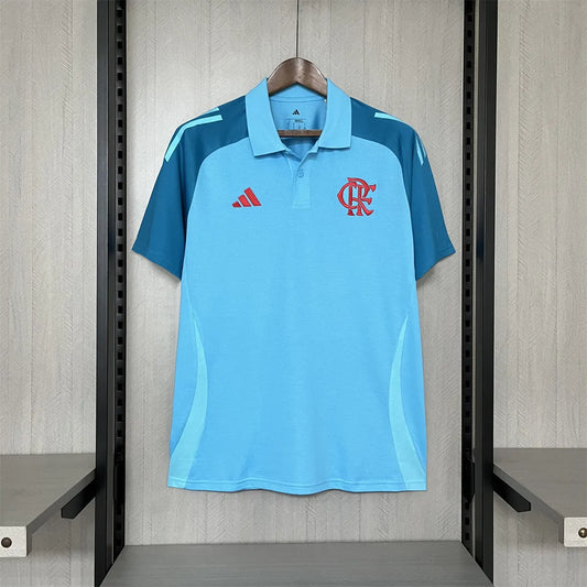 Camisola Polo Light Blue Flamengo 2025/26
