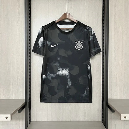 Camisola Pre-Match Black Corinthians 2025/26