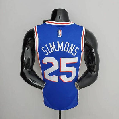 Philadelphia 76ers 75th Anniversary Blue