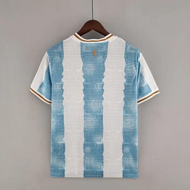 Camisola Commemorative Edtion Blue White Argentina 2022