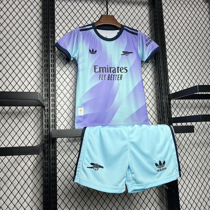 Terceiro Kit Criança Arsenal 2024/25