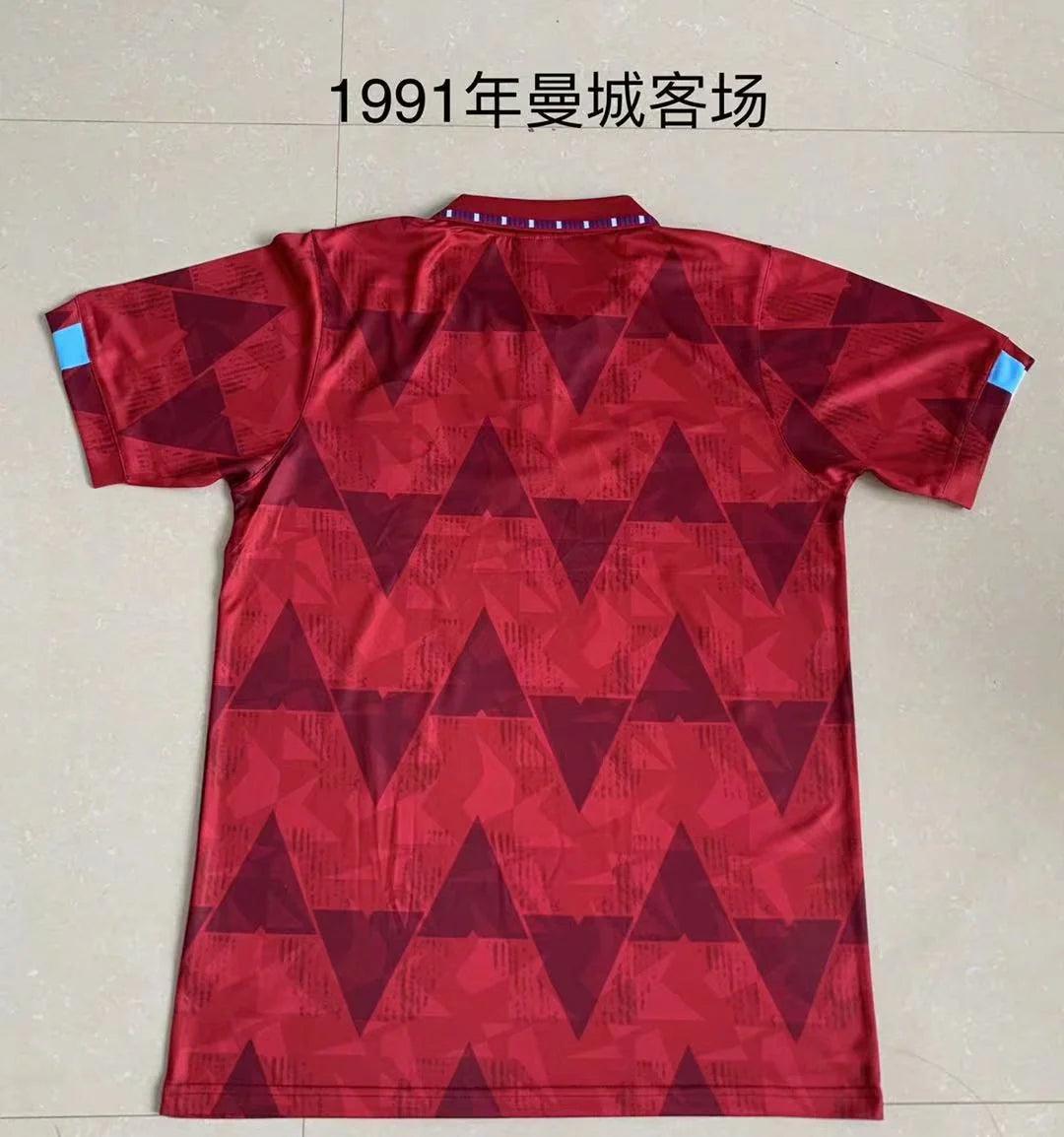 Camisola Secundária Manchester City 1991/92