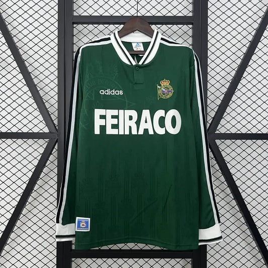 Camisola Secundária Deportivo de La Coruña 1999/00 Manga Comprida