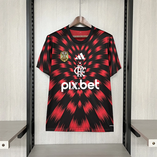 Camisola Pre-Match Flamengo 2025/26 + all sponsors