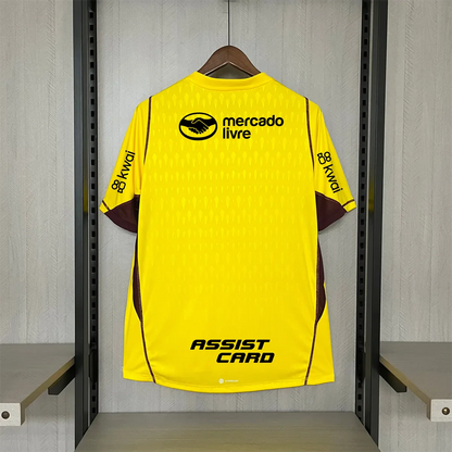 Camisola GK Yellow Flamengo 2024/25 + all sponsors