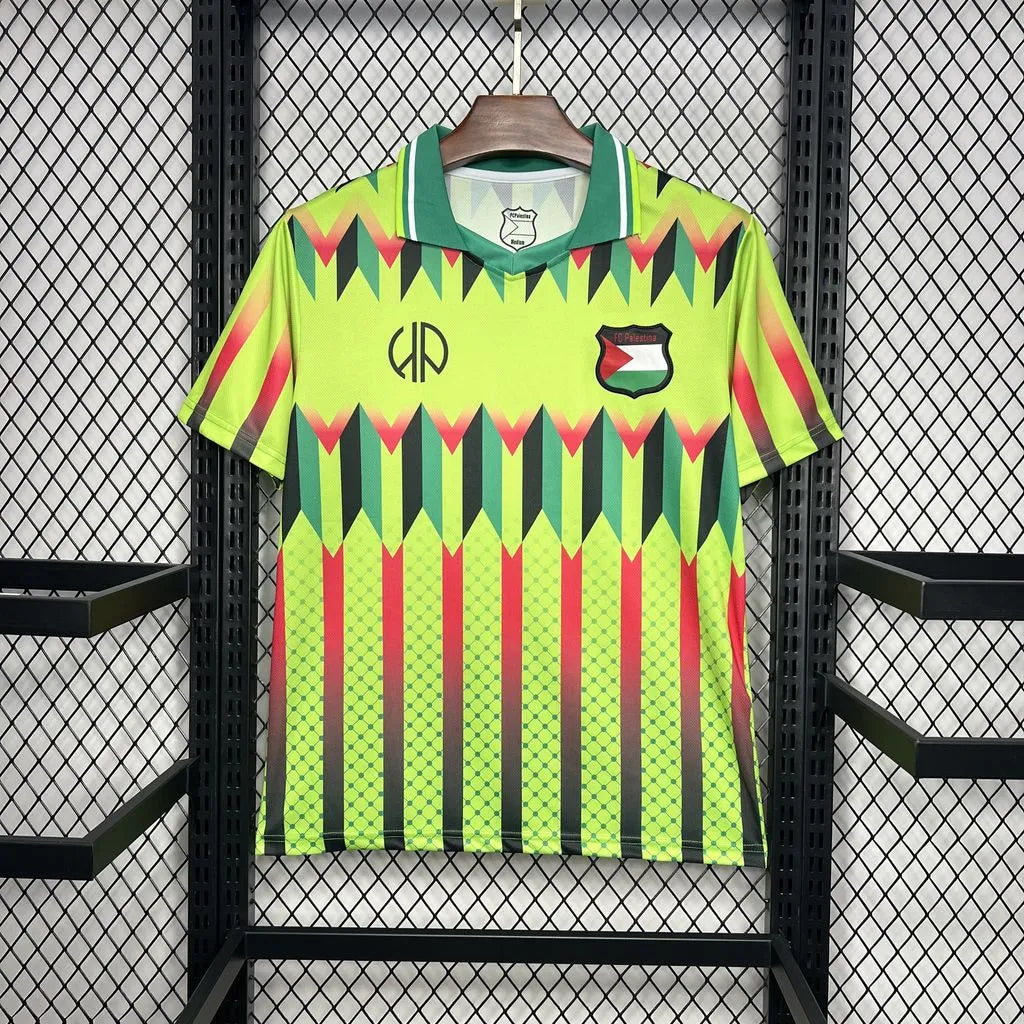 Camisola Hypepeace Joint Edition Green CD Palestino 2024/25