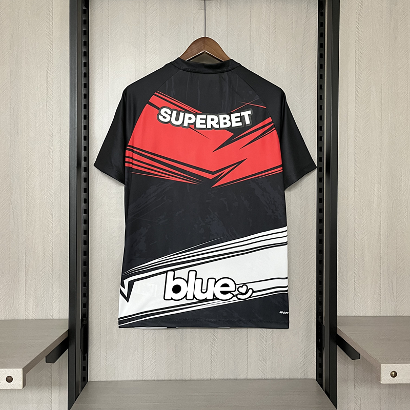 Camisola GK Secundário São Paulo 2025/26 + All Sponsors