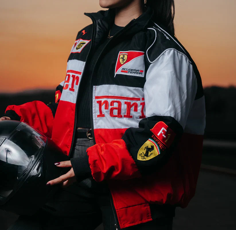 Casaco Ferrari - Racing Vintage