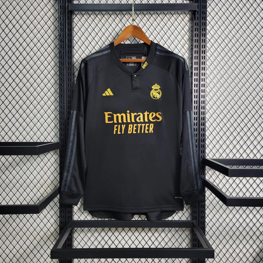 Terceira Camisola Real Madrid 2023/24 Manga Comprida