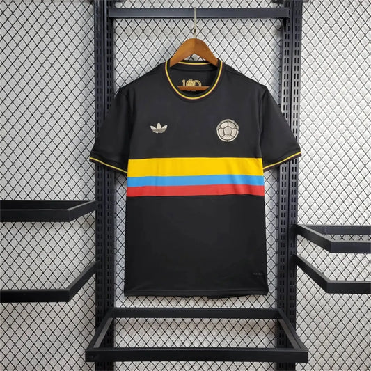 Camisola 100th Colômbia Black 2024
