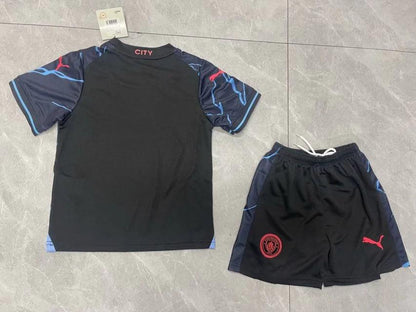Kit Criança Terceiro Manchester City 2023/24