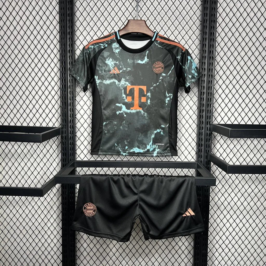 Kit Criança Secundário Bayern Munique 2024/25