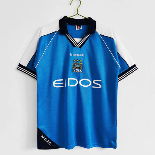 Camisola Principal Manchester City 1999/01