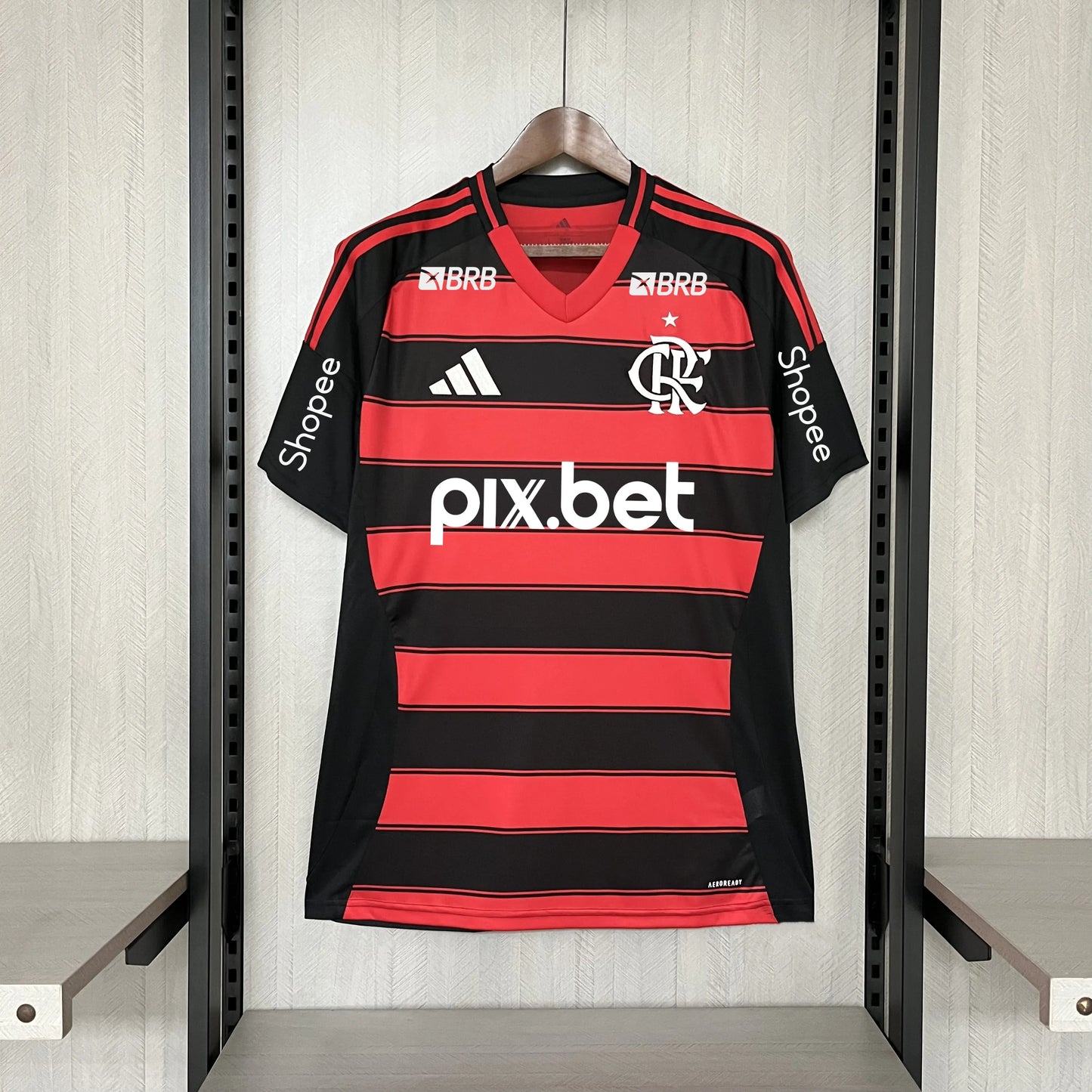 Camisola Principal Flamengo 2025/26 + all sponsors