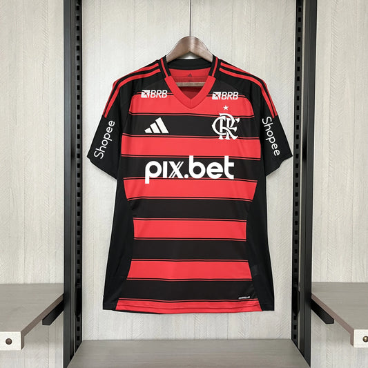 Camisola Principal Flamengo 2025/26 + all sponsors