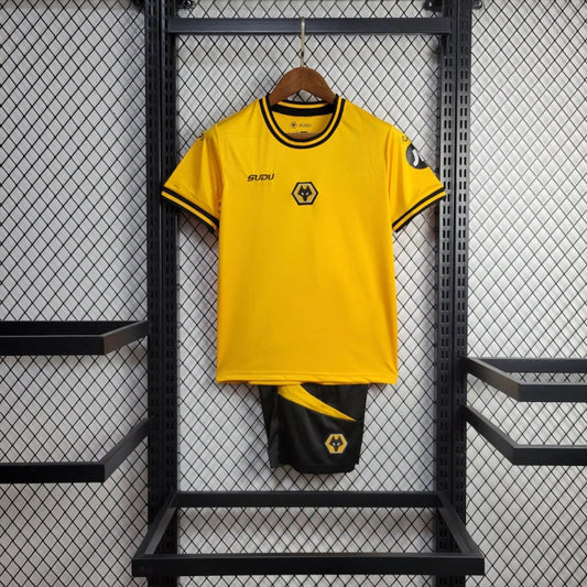 Kit Criança Principal Wolverhampton 2024/25