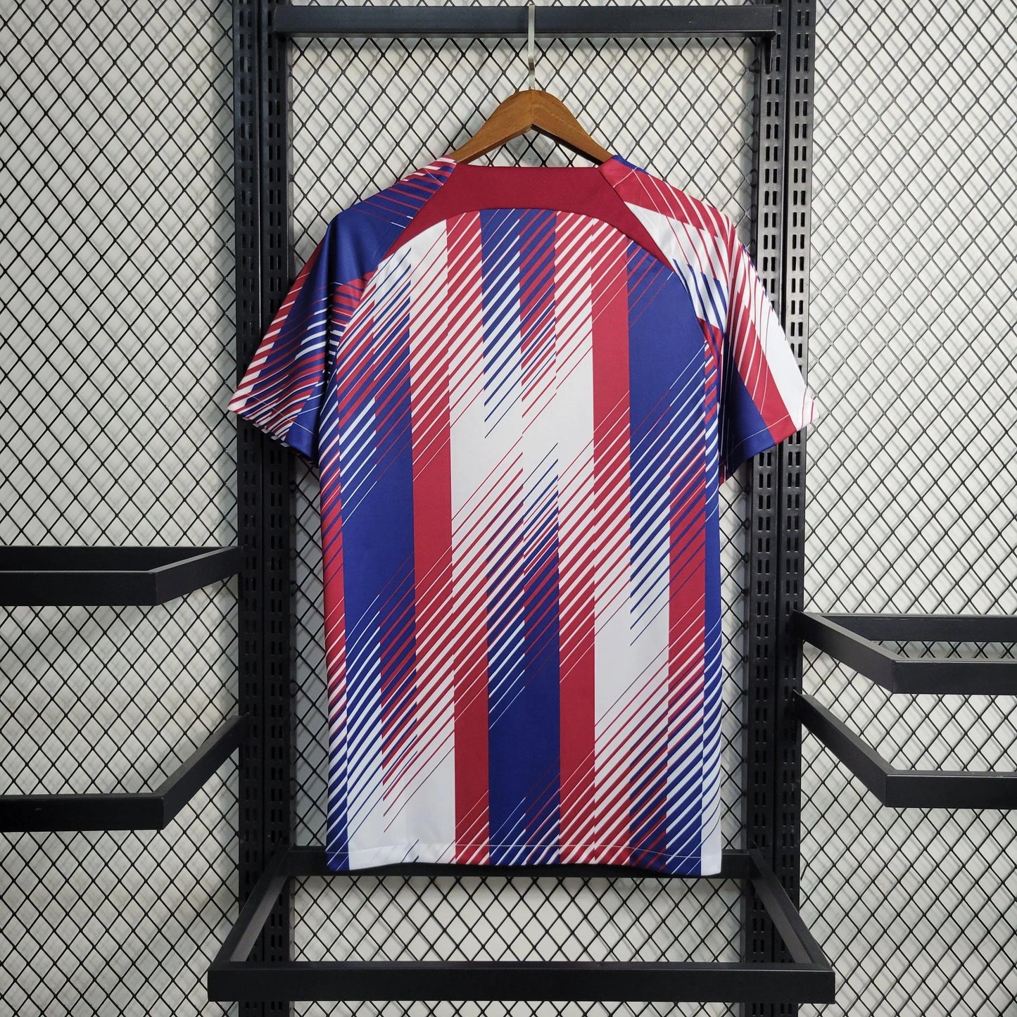Barcelona Camisola de Treino White Blue and Red 2023/24