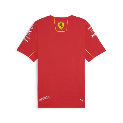 T Shirt Ferrari - Charles Leclerc 2024