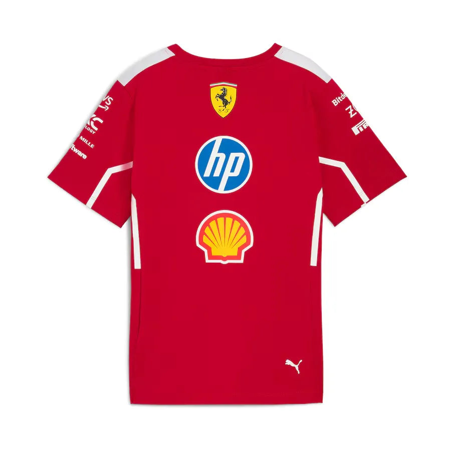 T-Shirt - Scuderia Ferrari 2025/26 - Equipa
